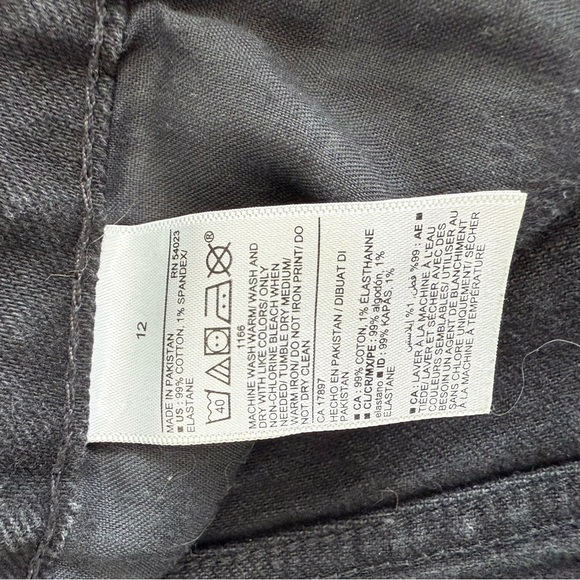 OLD NAVY | Black O.G High Rise Shorts - Picture 4 of 7